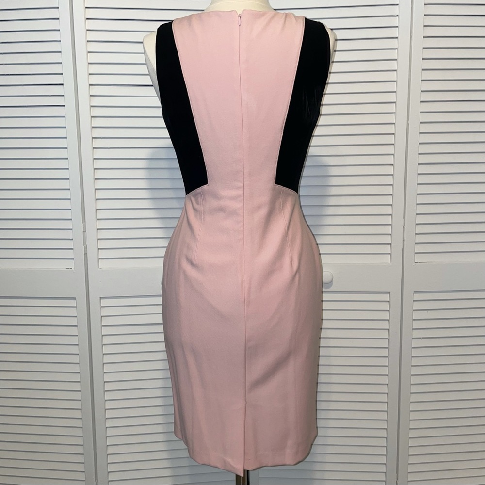 White House Black Market Pink & Black Dress